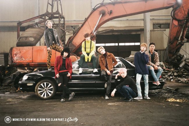 MONSTA X《GUILTY》概念照