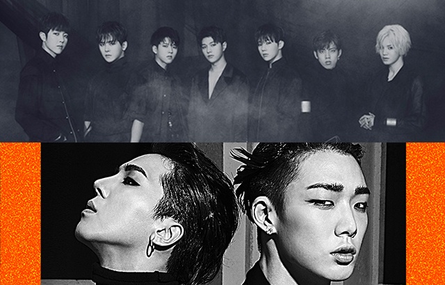 INFINITE、MOBB(來源：INFINITE 官方網站、Genie)