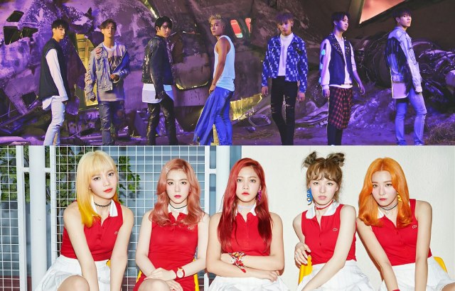GOT7、Red Velvet @縮圖 (來源：JYP、S.M.)