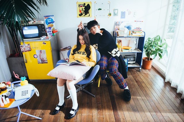 Nancy、MC GREE 情侶畫報