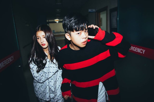 Nancy、MC GREE 情侶畫報