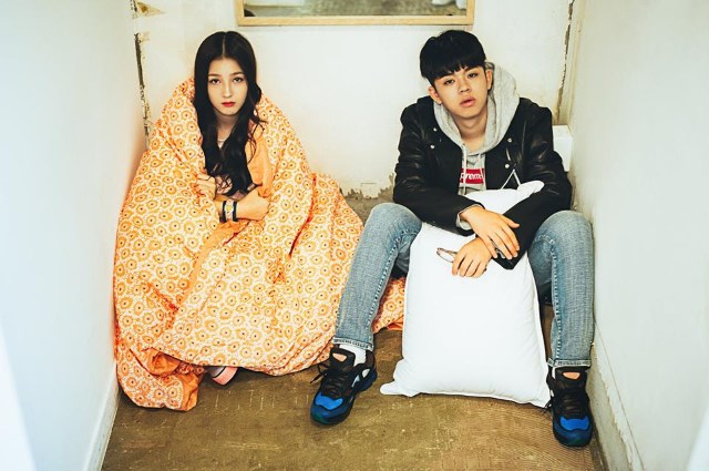 Nancy、MC GREE 情侶畫報