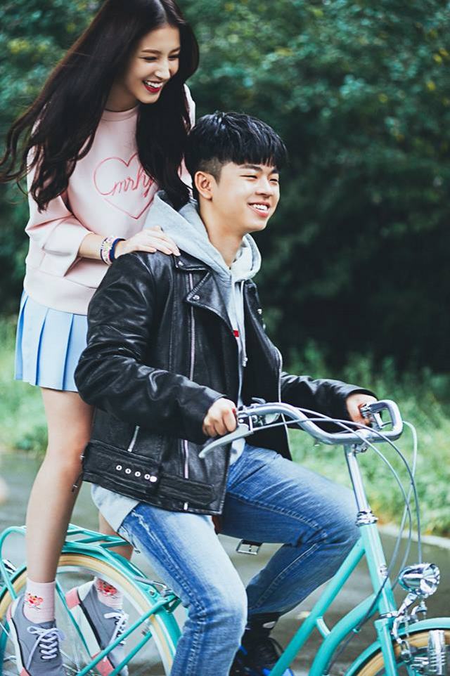 Nancy、MC GREE 情侶畫報