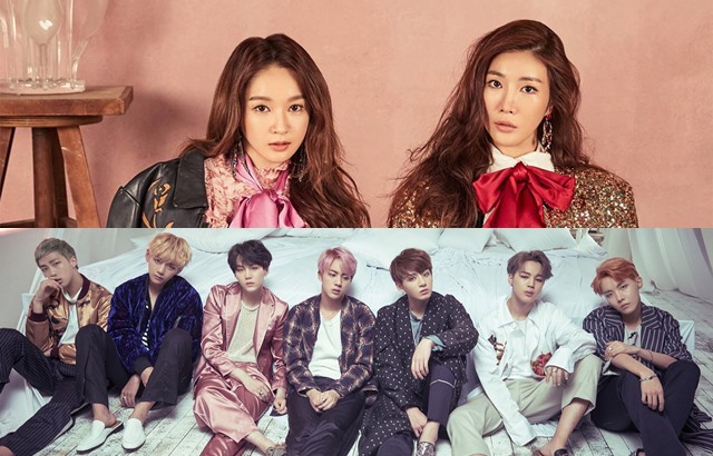 Davichi、BTS 防彈少年團(縮圖，來源：官方FB) 