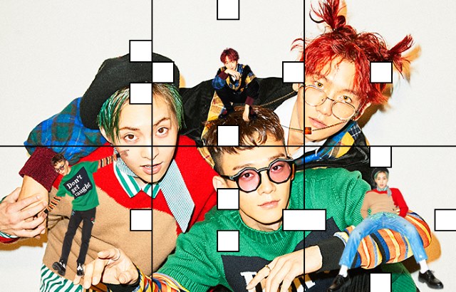 EXO-CBX《Hey Mama!》拼圖預告照 (來源：EXO-CBX 官方網站)