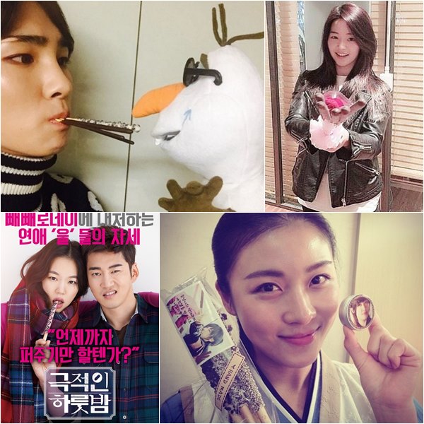 PEPERO 認證照 (來源：Daum Movie、各藝人社群)