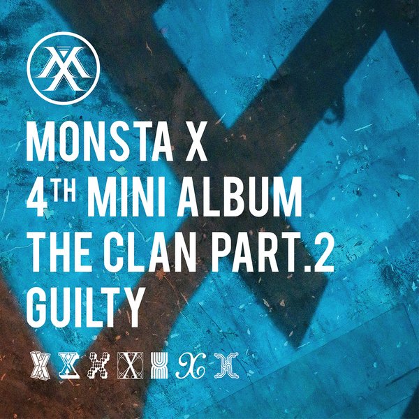 MONSTA X《THE CLAN PART.2 GUILTY》封面照(來源：Genie)