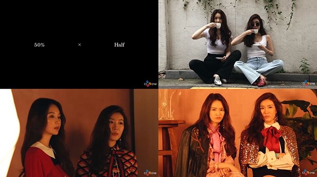Davichi《50 X HALF》回歸預告截圖