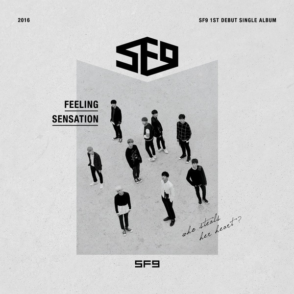 SF9《Feeling Sensation》封面照(來源：Genie)