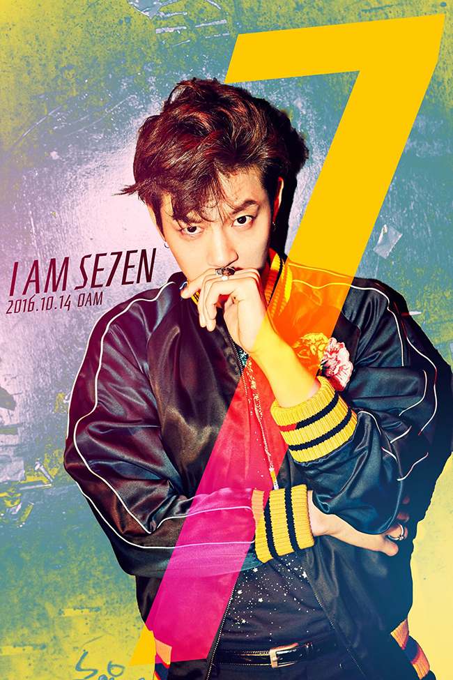 SE7EN《I AM SE7EN》宣傳海報(來源：SE7EN@Facebook)