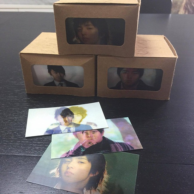 Super Junior 限量 3D 雙變卡(來源：Kpopn)