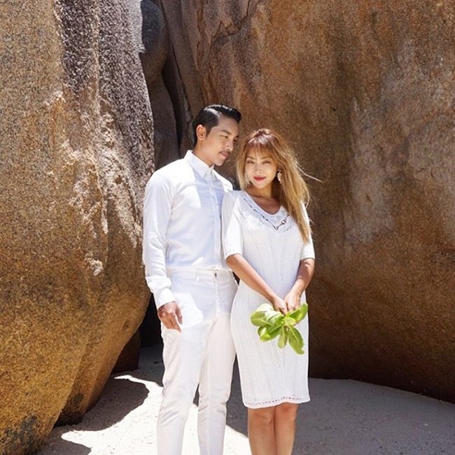 Narsha 結婚照(來源：Narsha@Instagram)