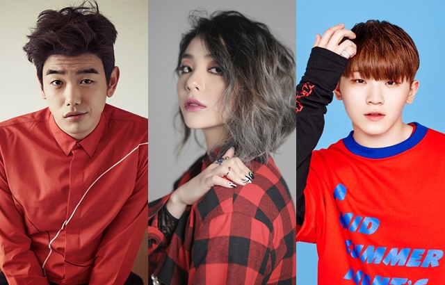 Eric Nam、Ailee、WOOZI