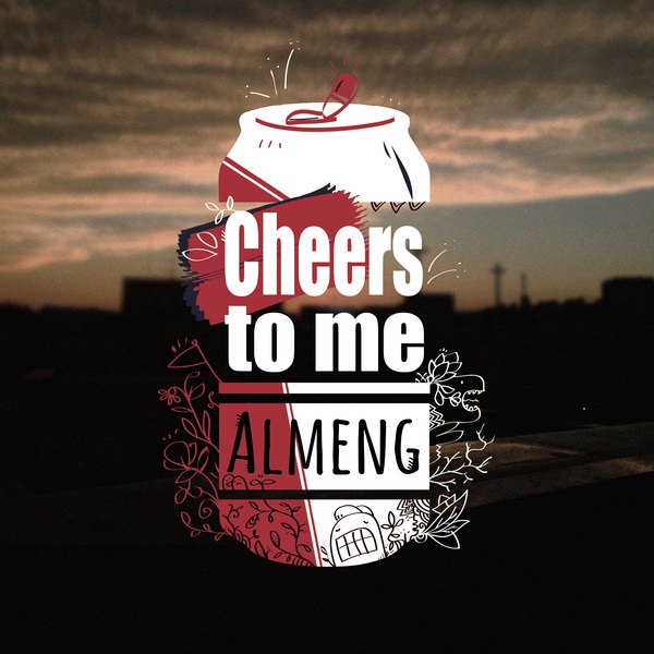 Almeng《Cheers to me》封面照(來源：Genie)