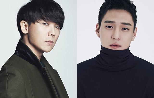 (縮圖)鄭基高、高庚杓(來源：Starship Ent.、ELLE)