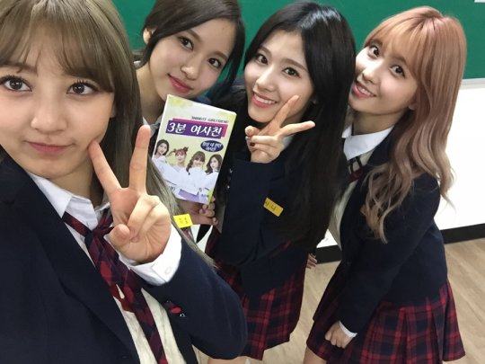 志效、MINA、SANA、MOMO《SNL》三分鐘女友人