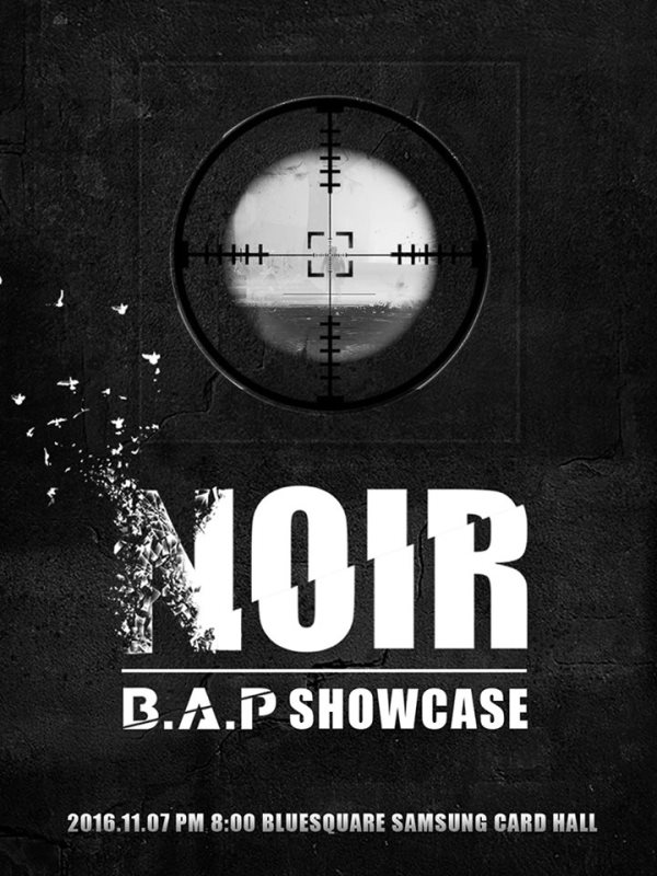 B.A.P《NOIR》SHOWCASE 海報