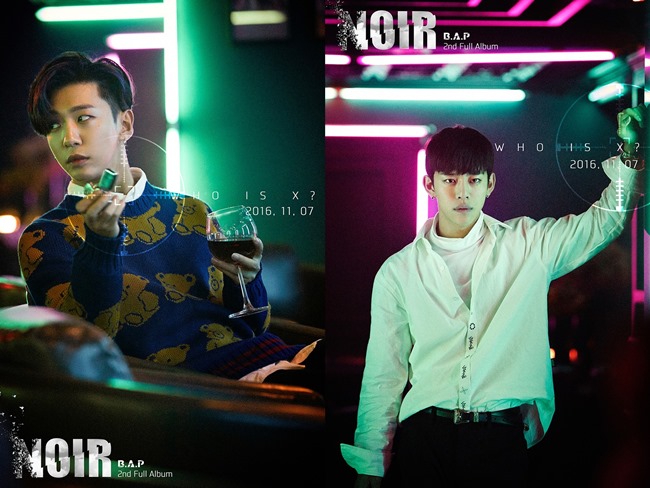 B.A.P《NOIR》概念照:容國、大賢