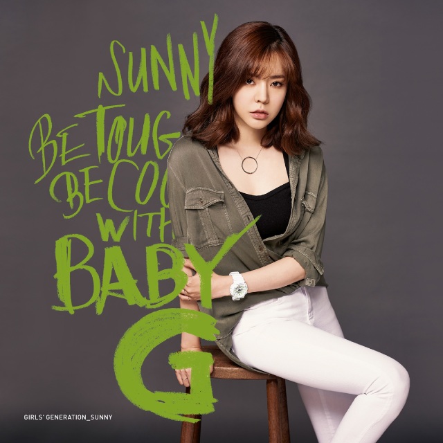 少時 2016 BABY-G 秋冬形象照 (來源：台灣卡西歐)
