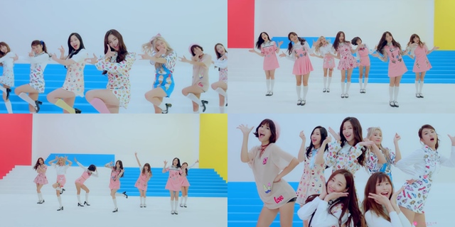 MOMOLAND《JJan! Koong! Kwang!》舞蹈版 MV