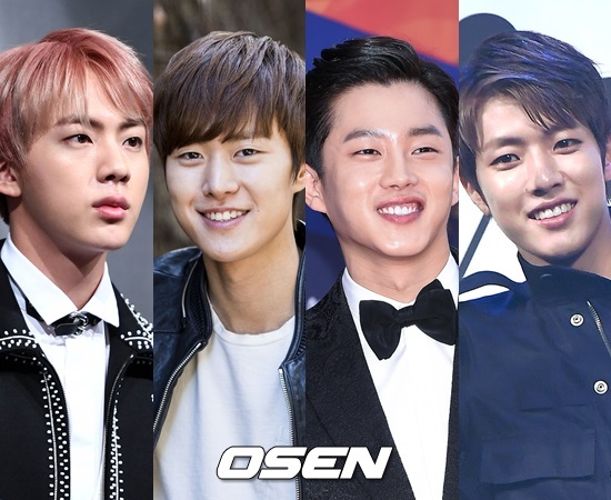 Jin、孔明、成烈、金玟錫