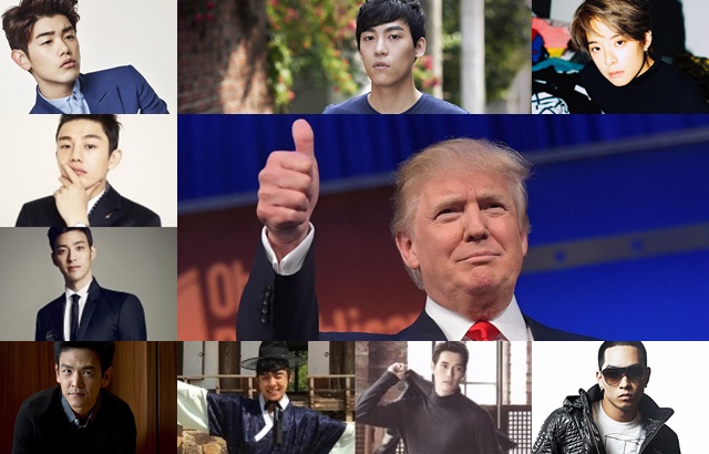 韓國藝人對川普當選的反應