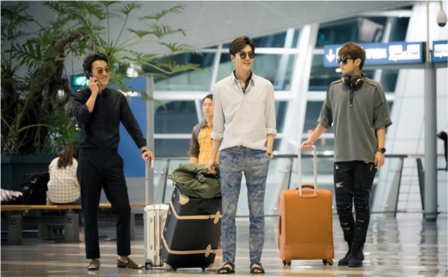 李敏鎬、李熙俊、SHIN《藍海的傳說》劇照