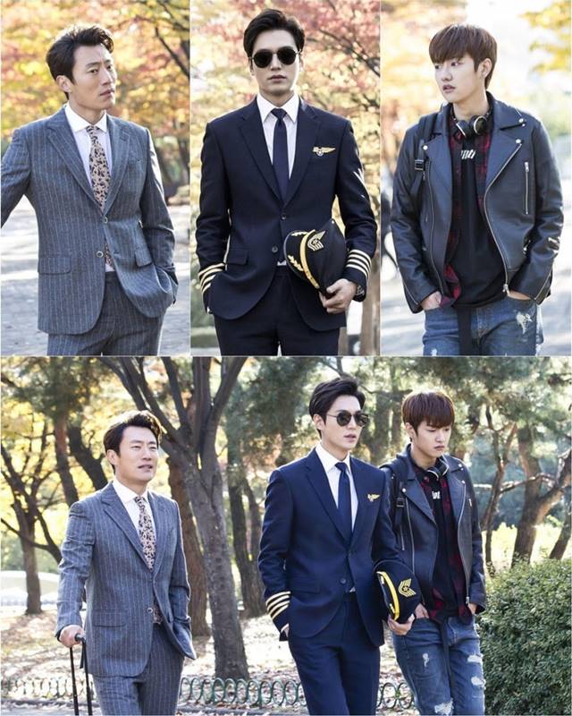 李敏鎬、李熙俊、SHIN《藍海的傳說》劇照