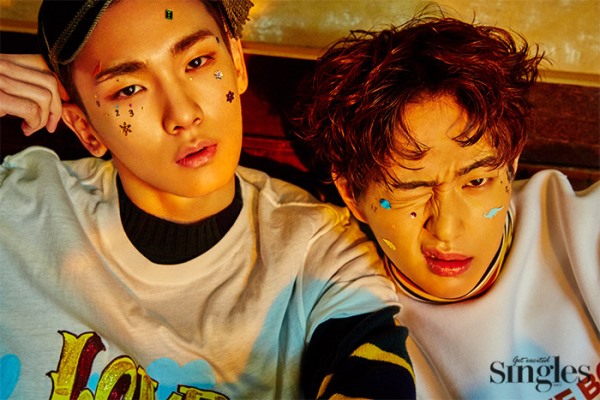 KEY、溫流《Singles》畫報