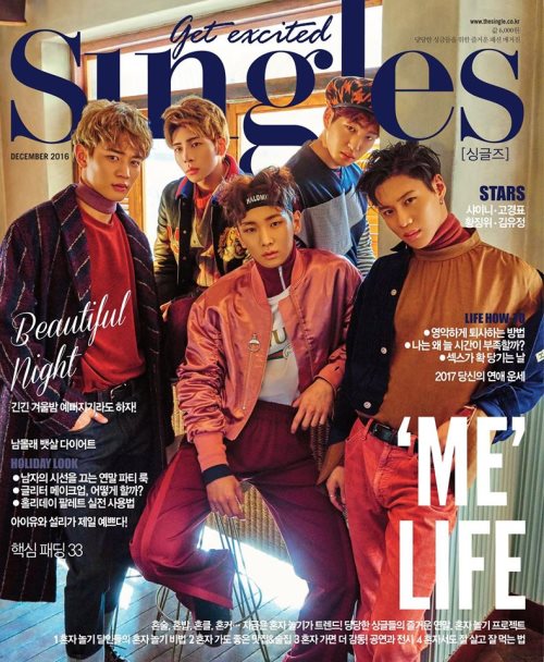 SHINee《Singles》封面