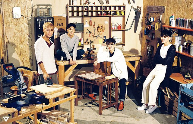 S.COUPS、MINGYU、WONWOO、VERNON《GOING SEVENTEEN》概念照(來源：SEVENTEEN@Facebook)