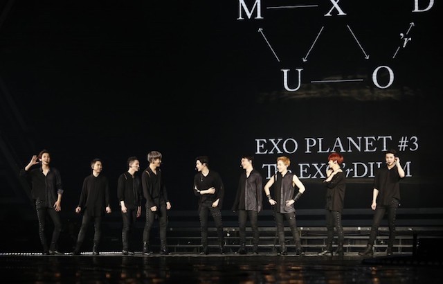 縮圖 / EXO 11/26 台灣演唱會 (來源：自由時報)