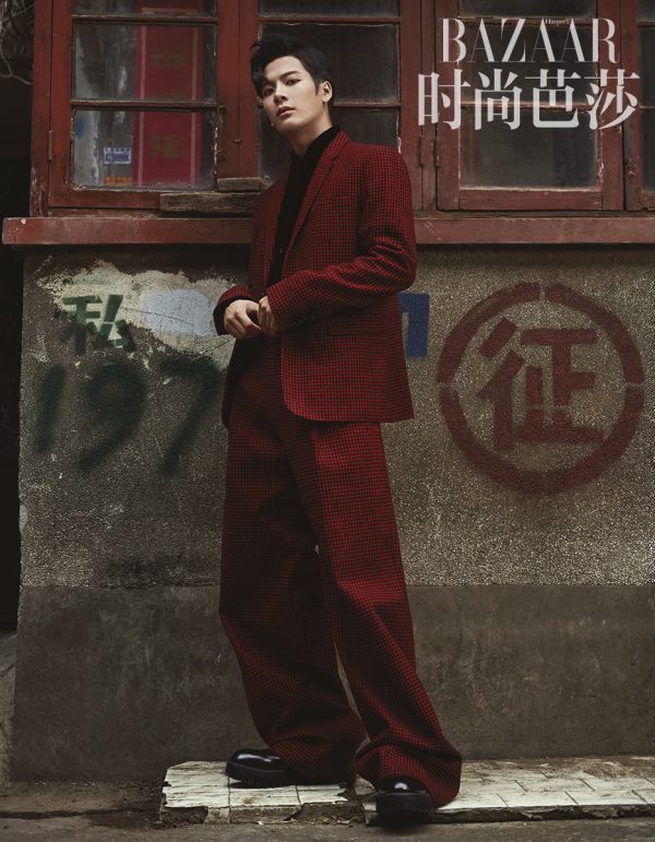 Jackson 中國版《BAZAAR》畫報
