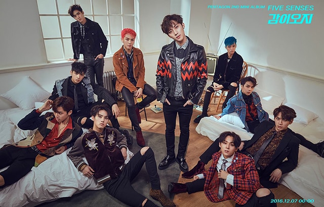 (縮圖)PENTAGON《Five Senses》概念照(來源：PENTAGON@Facebook)