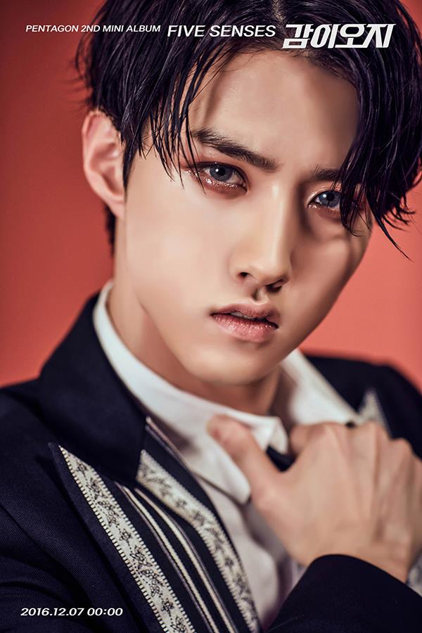 Yeo One《Five Senses》概念照(來源：PENTAGON@Facebook)