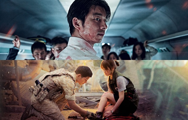 《釜山行》、《太陽的後裔》(縮圖，來源：DAUM Movie、KBS)