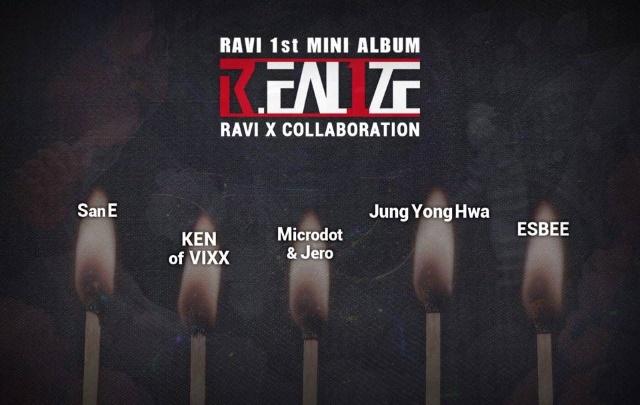 Ravi 專輯配唱陣容-San E、KEN、Microdot 與 Jero、鄭容和、ESBEE