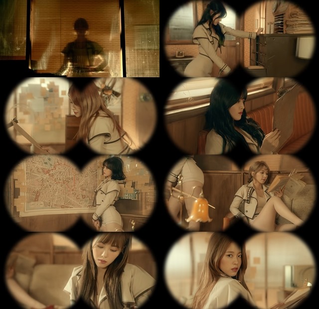 AOA《Excuse Me》MV 預告影片截圖