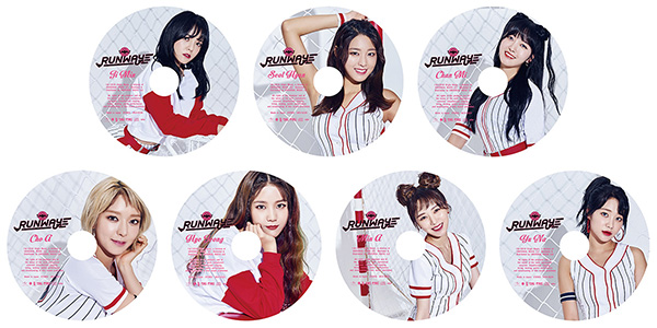 AOA《RUNWAY》封面照@通常盤