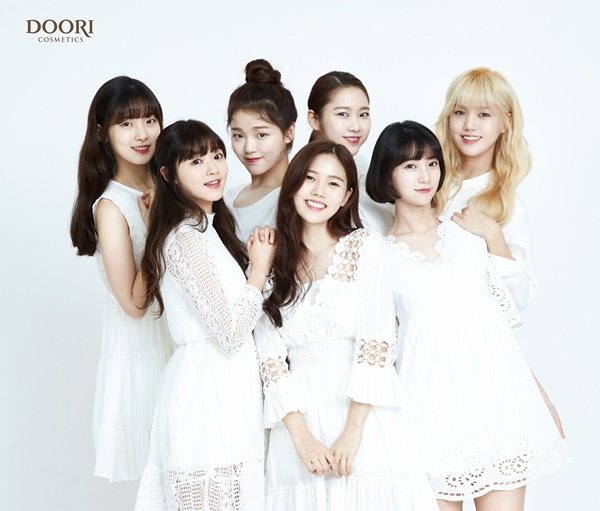 Oh My Girl "Doori Cosmetics" 代言照