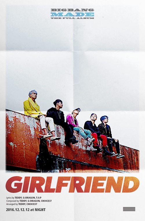 BIGBANG《GIRLFRIEND》海報