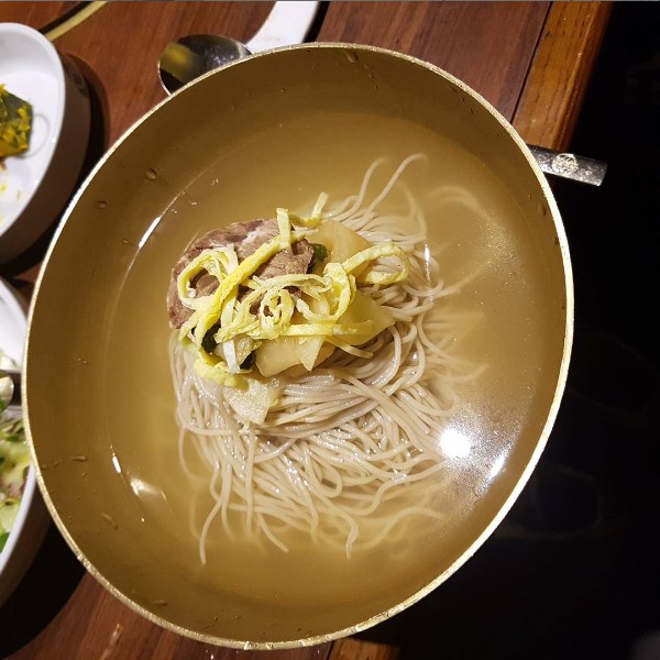 金玟錫 平壞冷麵