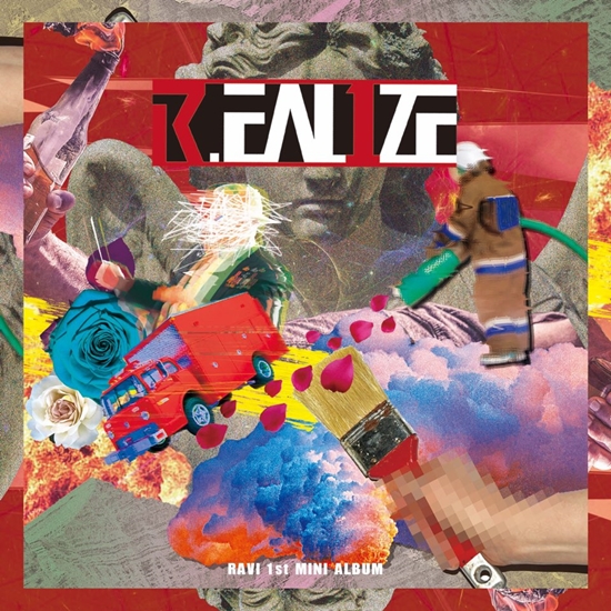 RAVI 《R.EAL1ZE》封面概念照(來源:JELLYFISH)