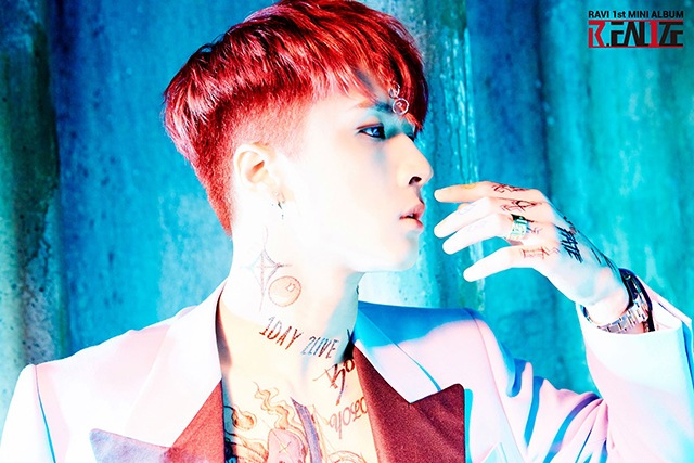 Ravi《R.EAL1ZE》概念照(來源:VIXX@Facebook)