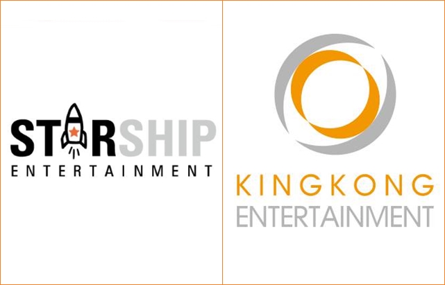 Starship Ent.、KINGKONG Ent.