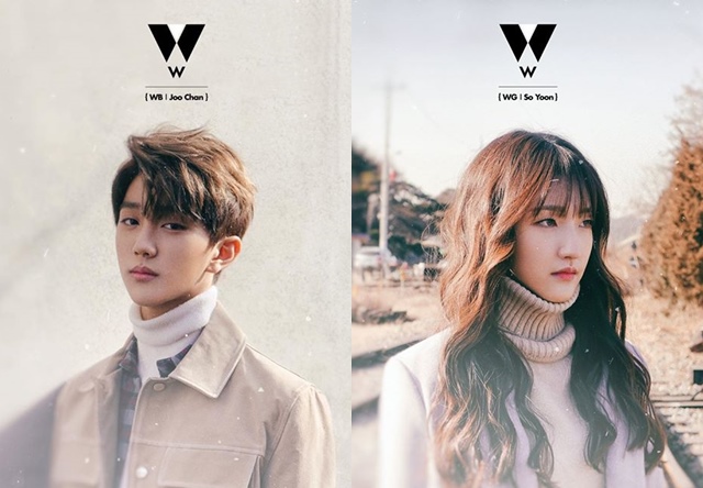 Joo Chan、So Yoon「W-Project」宣傳照 (來源：Woollim Ent.@Facebook)