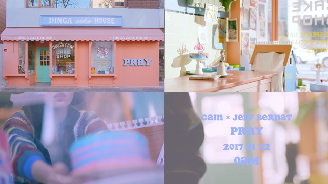 佳人、Jeff Bernat《Pray》MV 預告影片截圖