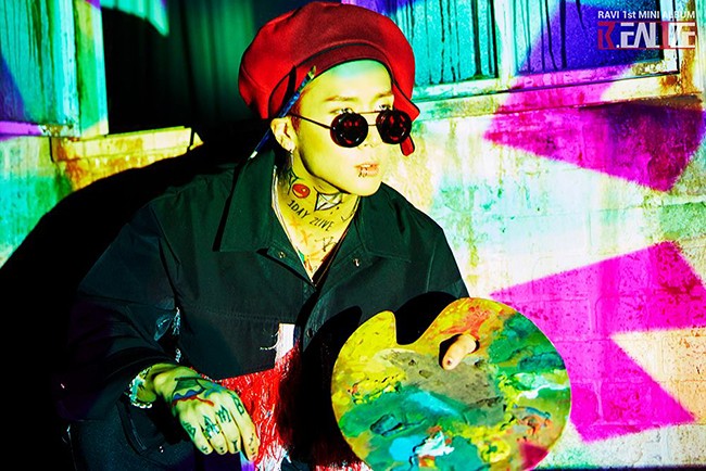 Ravi《R.EAL1ZE》概念照(來源：VIXX @Facebook)