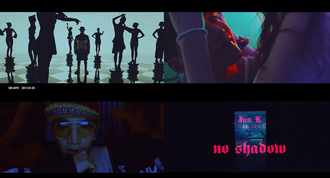 JUN. K《no shadow》MV 預告截圖
