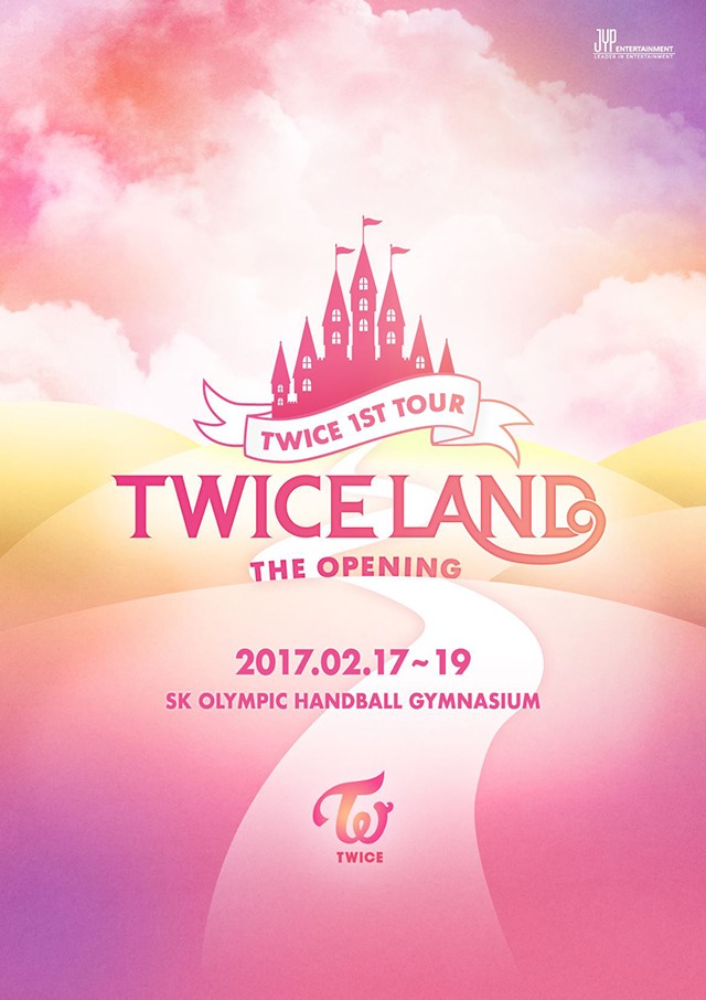 TWICE《TWICELAND -The Opening-》演唱會海報(來源：TWICE@Facebook)